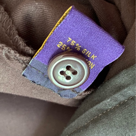 Bogari NWT High Rise Wide Leg Silk Cotton Blend Pants - Picture 14 of 15